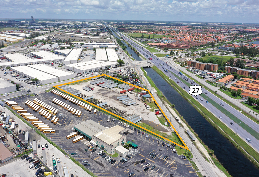 5± Acres of Industrial Outdoor Storage For Lease Near Miami Burr & Temkin