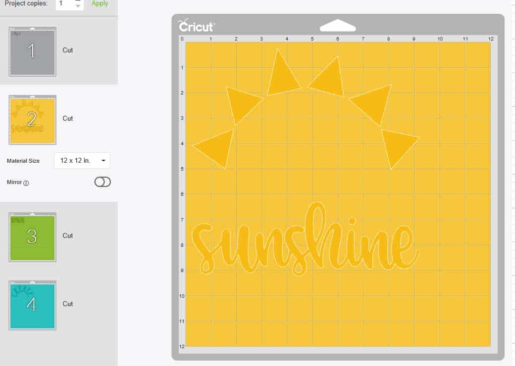 How to Cut MultiColored Designs in Cricut Design Space Burton Avenue