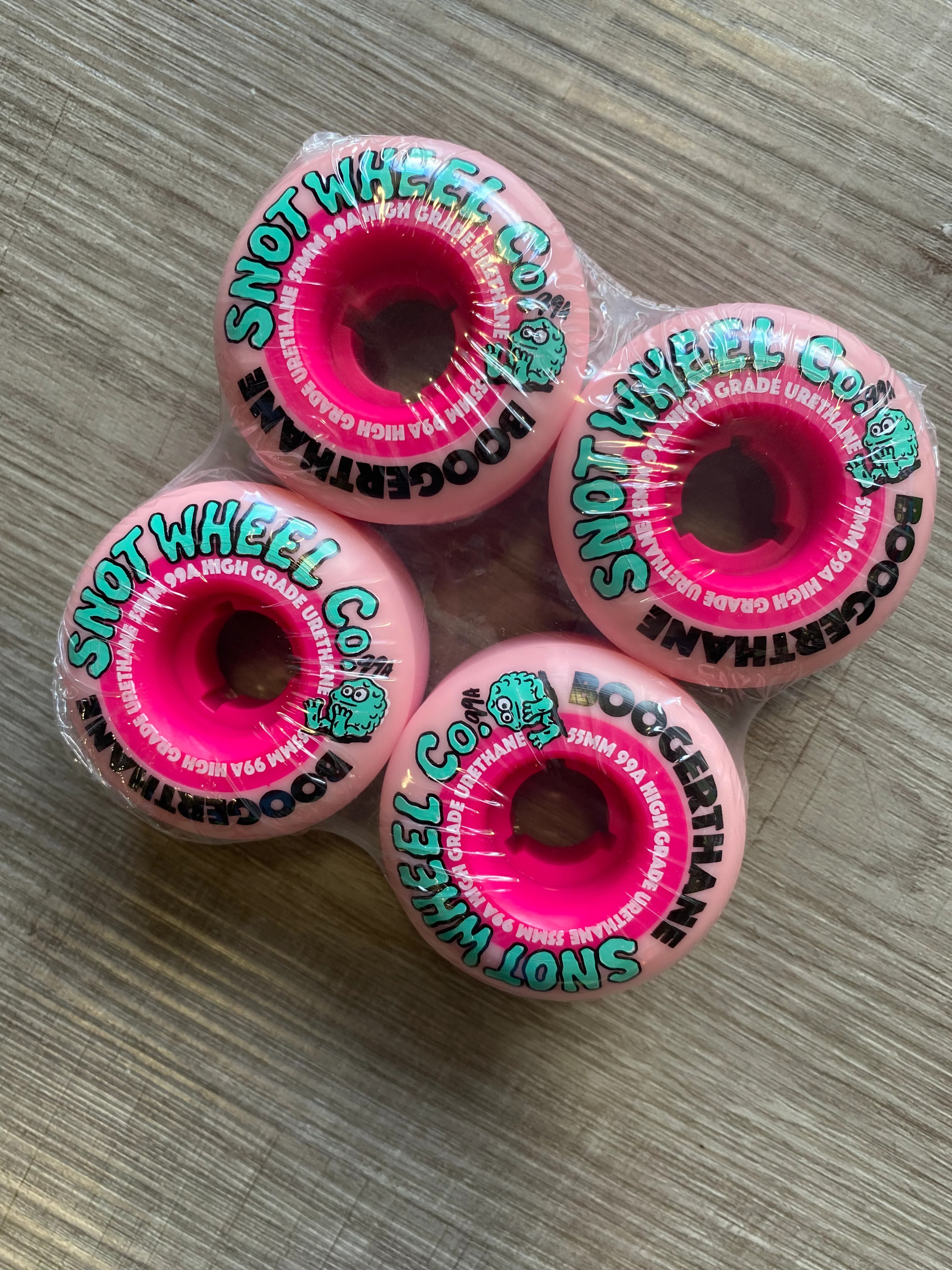 Snot Wheel co wheels 55mm 99a Burt's Boards