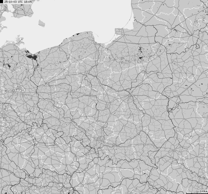 Kraków Fiołkowa informacje meteo Trend Graphs