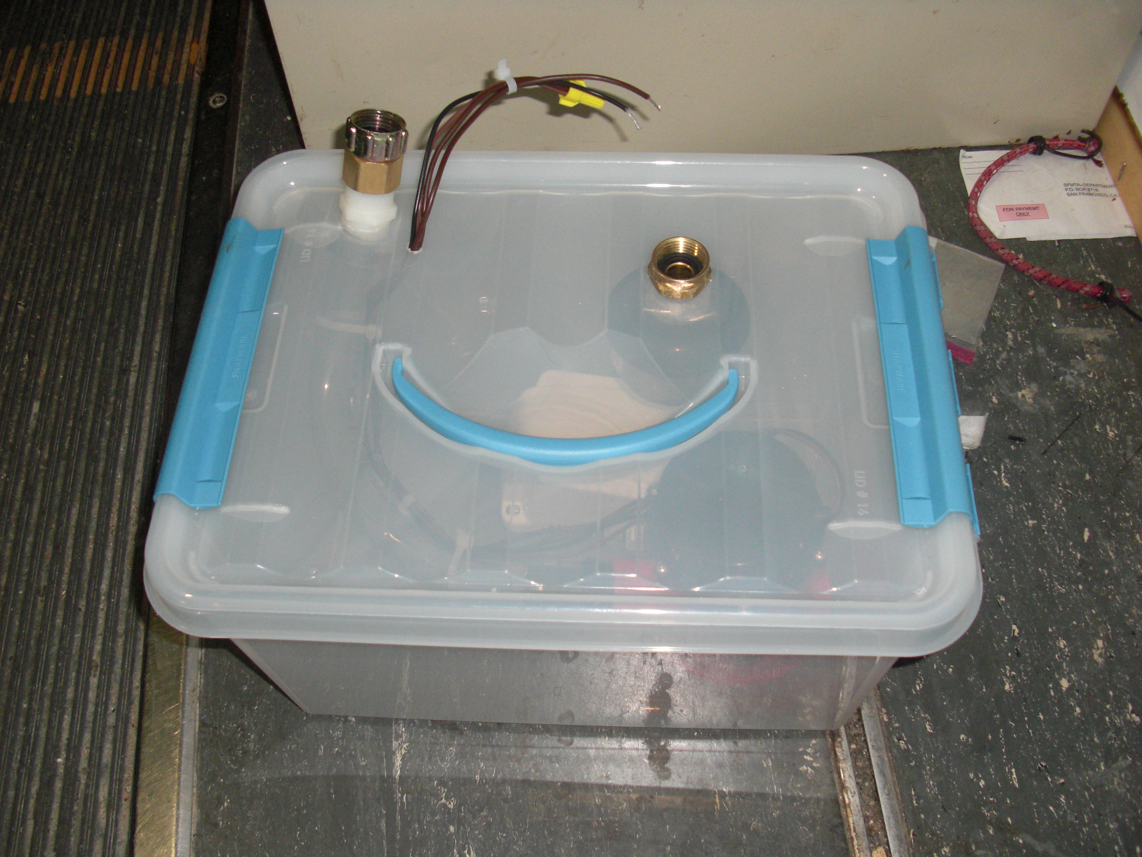 Image Grey water pump.