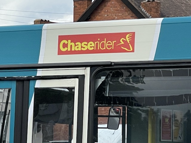 Cannock to Telford with Chaserider BusAndTrainUser journeys around