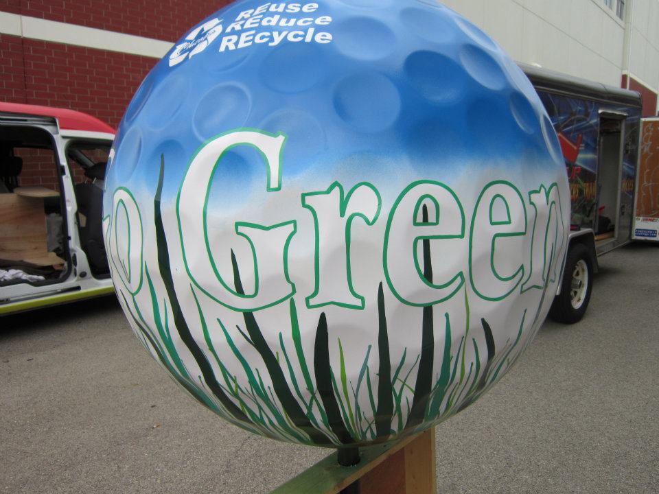 Giant Golf Balls Busch Plastics