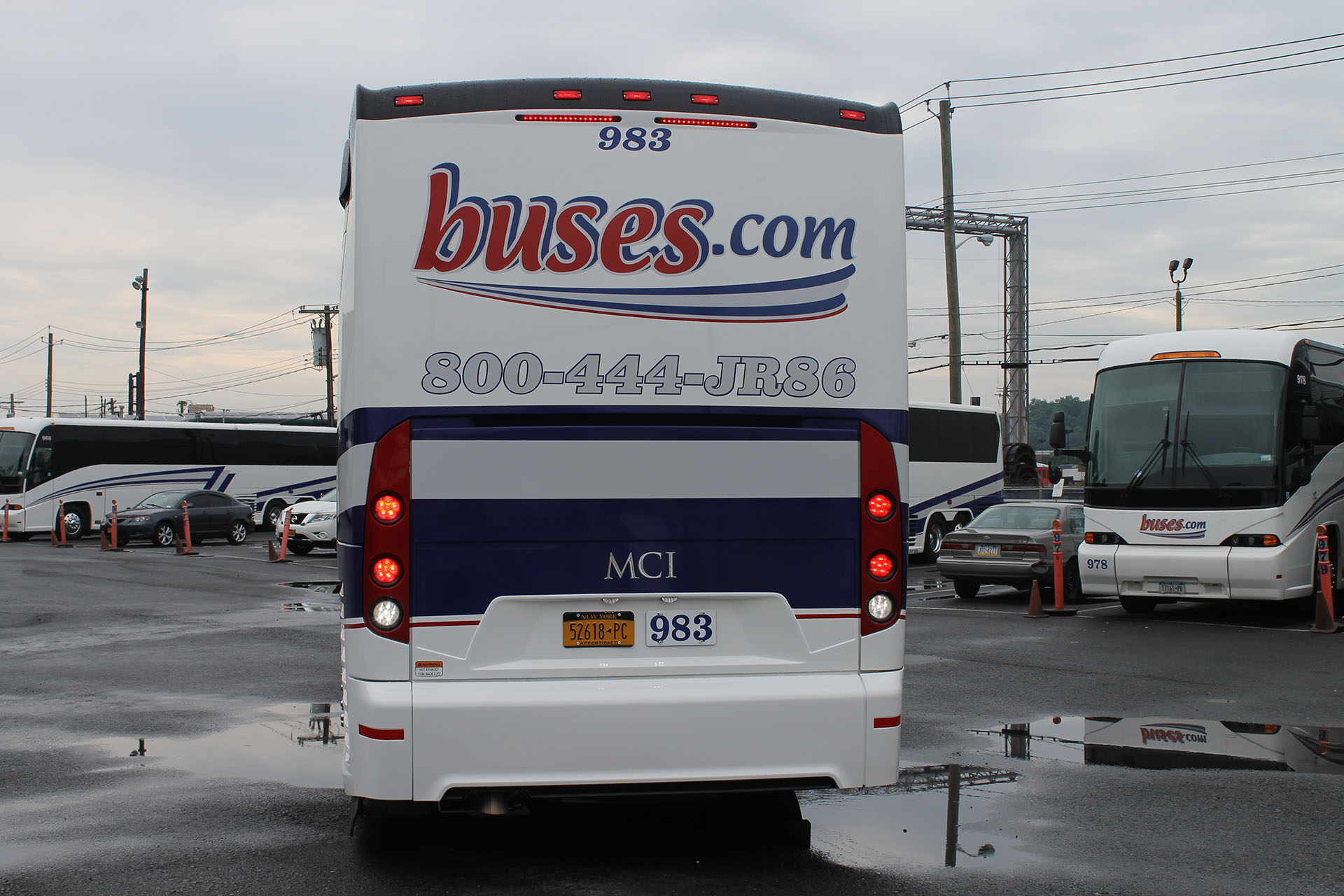 50+ Passenger Bus Rental J&R Tours