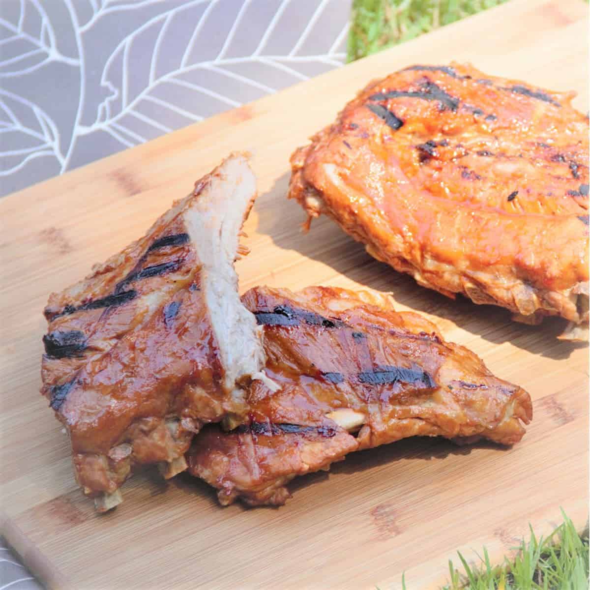 Boiled Ribs Bush Cooking