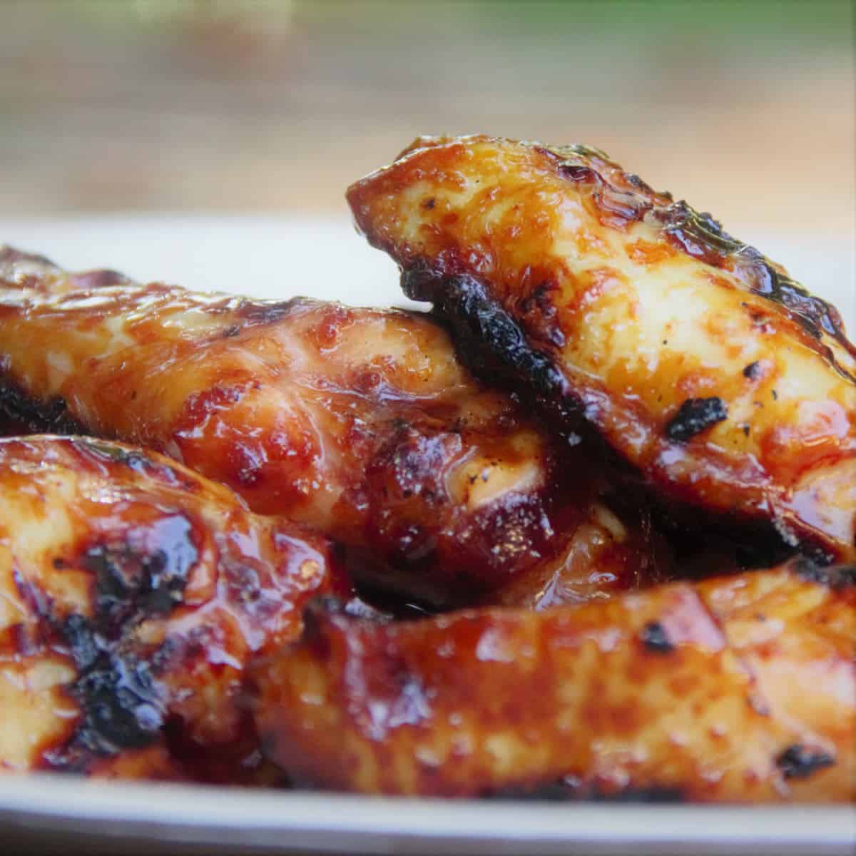 Grilled Korean Barbecue Wings Bush Cooking