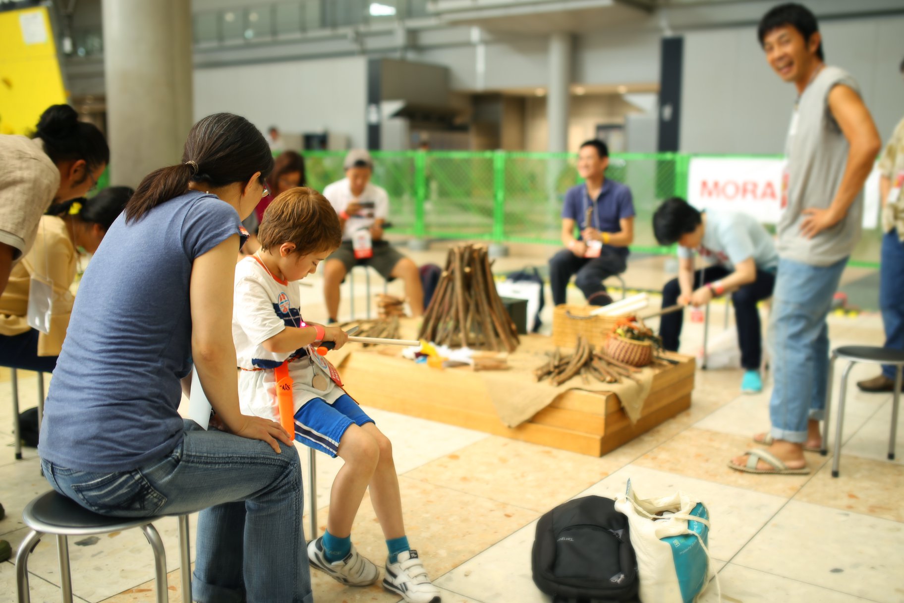 「Maker Faire Tokyo 2018」にてナイフの基本の使い方を学べるワークショップを開催しました
