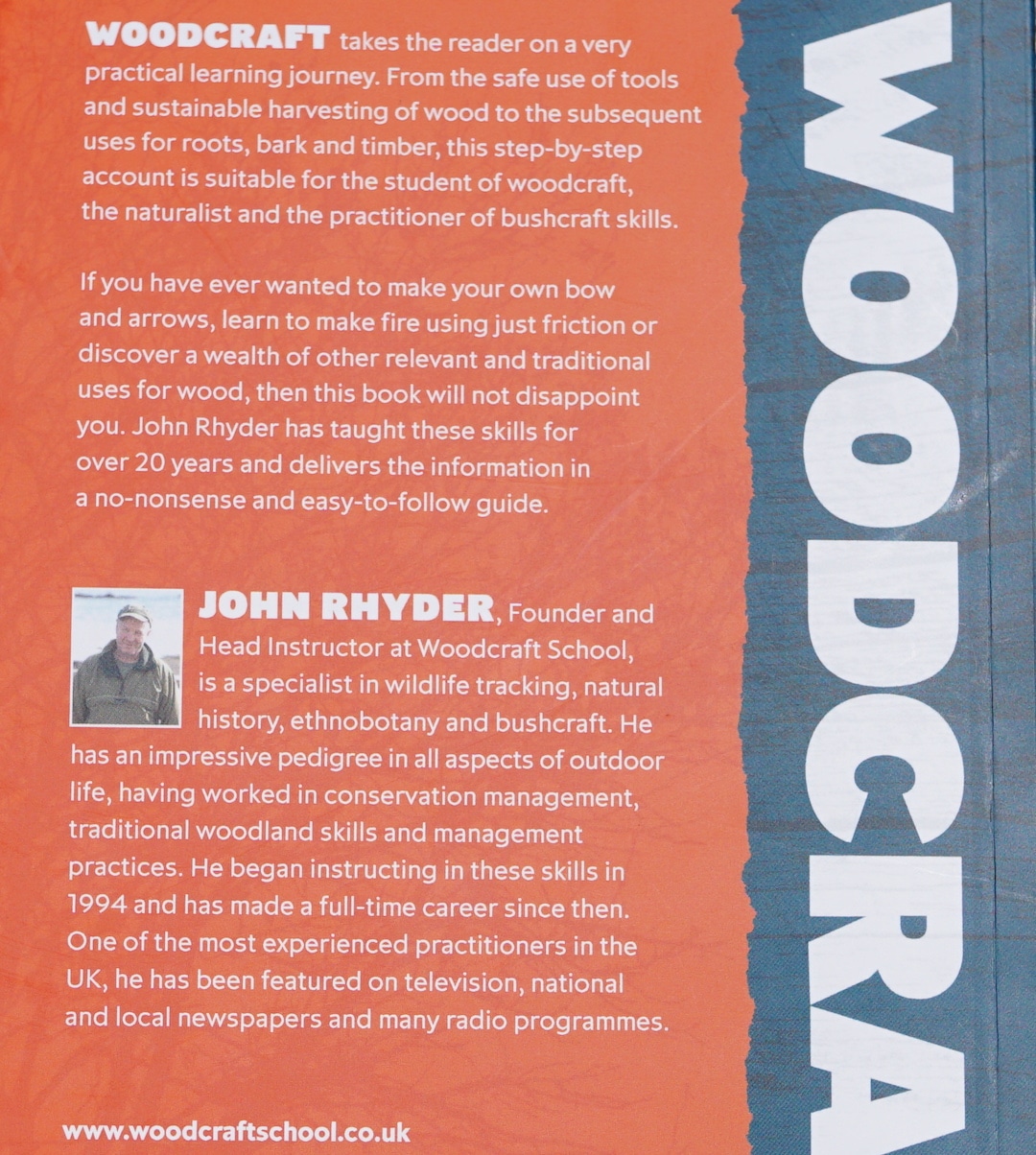 Book Review Woodcraft by John Rhyder BushcraftUK