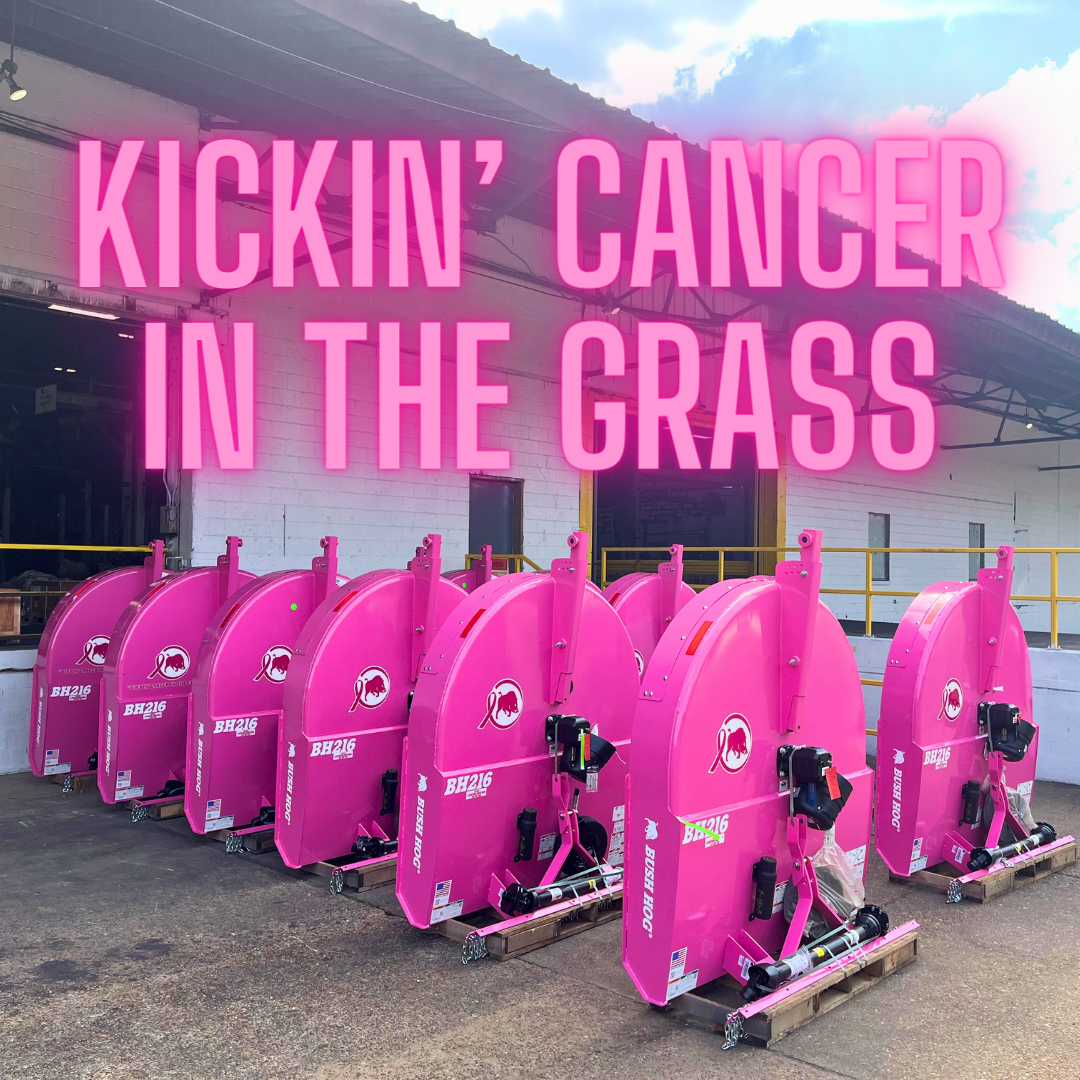 A Cause We Can Proudly Stand Behind Kickin' Cancer In The Grass Bush