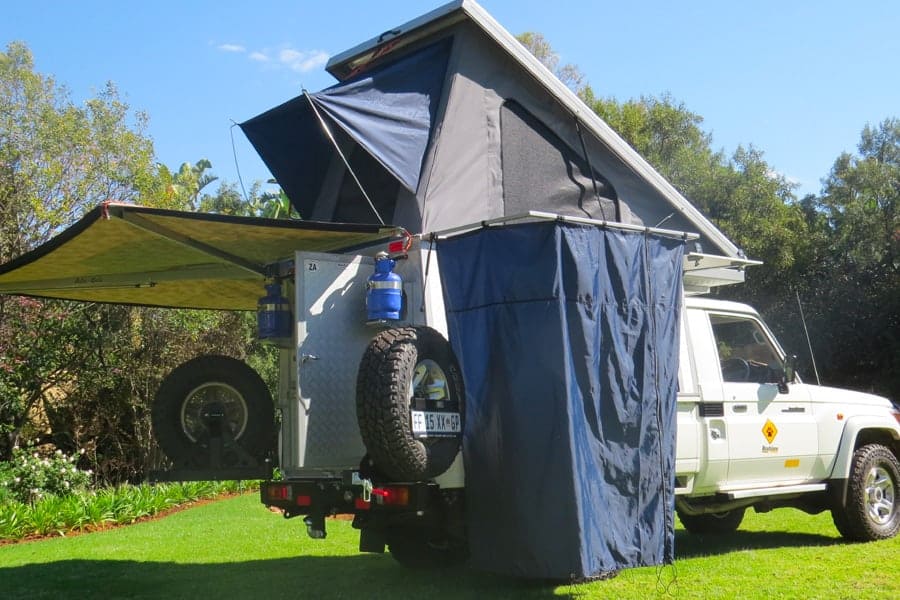 Toyota Land Cruiser 79 4x4 Camper CruCAM Bushlore SelfDrive Safaris