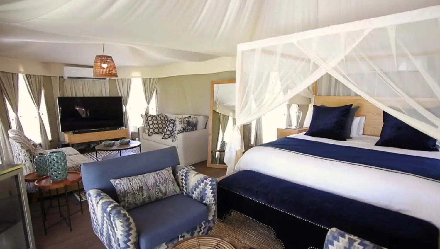 Platte Island, Seychelles Private Camp Bushtec Safari