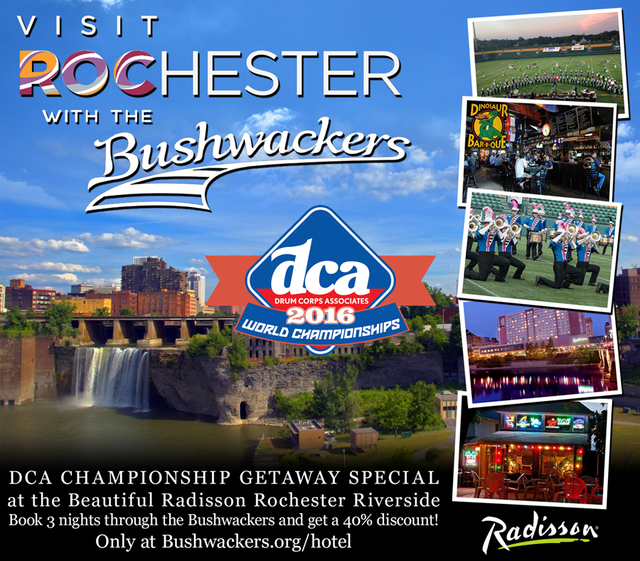 DCA CHAMPIONSHIP GETAWAY SPECIAL Bushwackers Drum & Bugle Corps