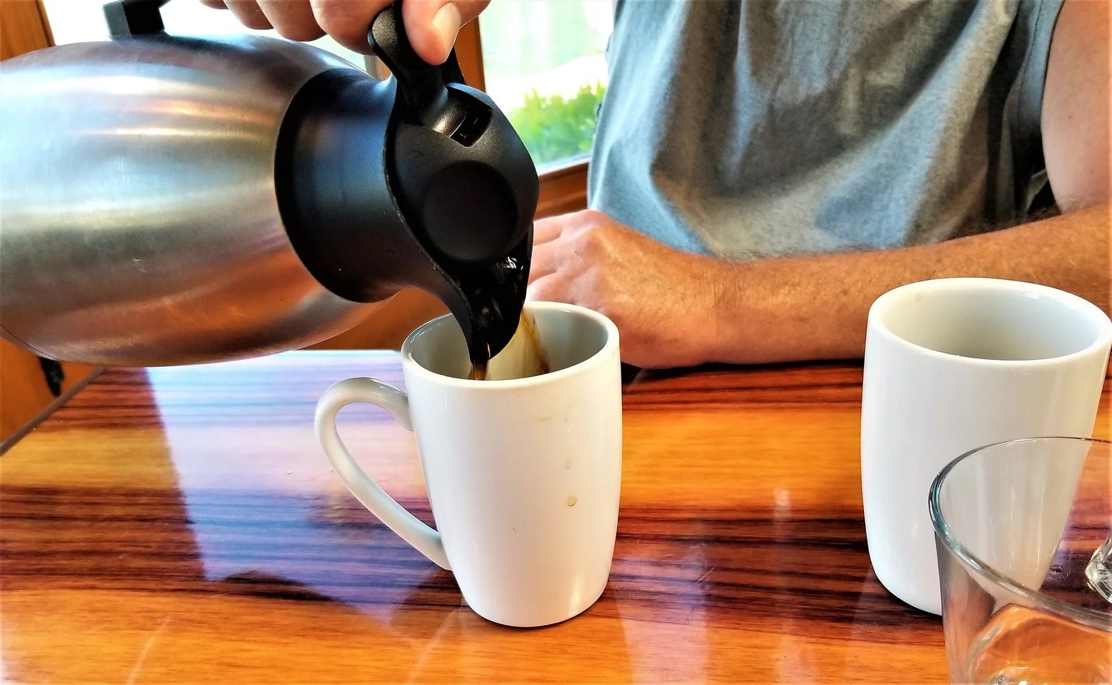 Does a thermal carafe keep coffee hot? BushyBeard Coffee