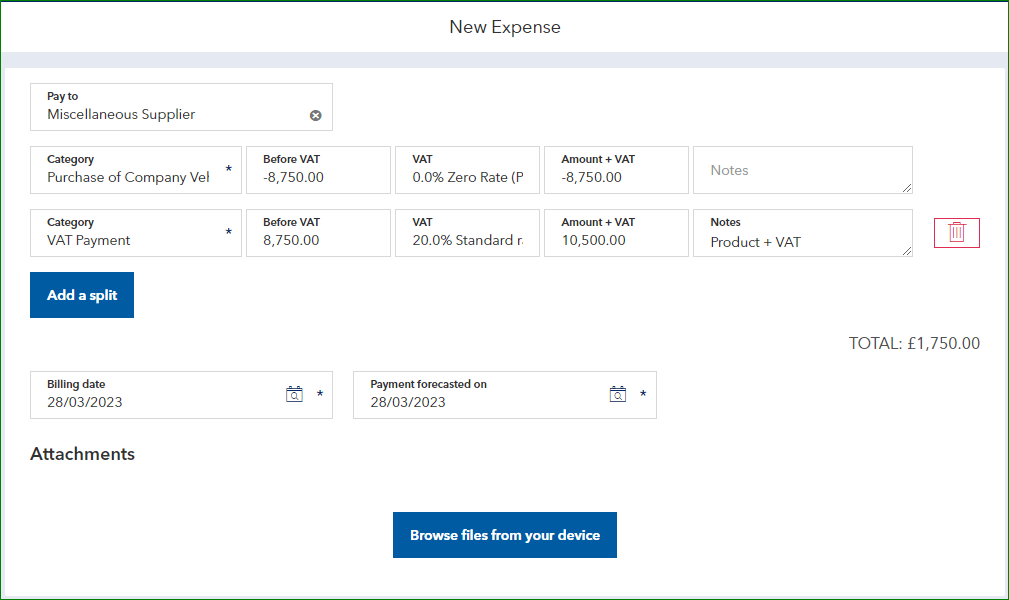 How can I claim VAT back from a vehicle purchase? Bank of Scotland