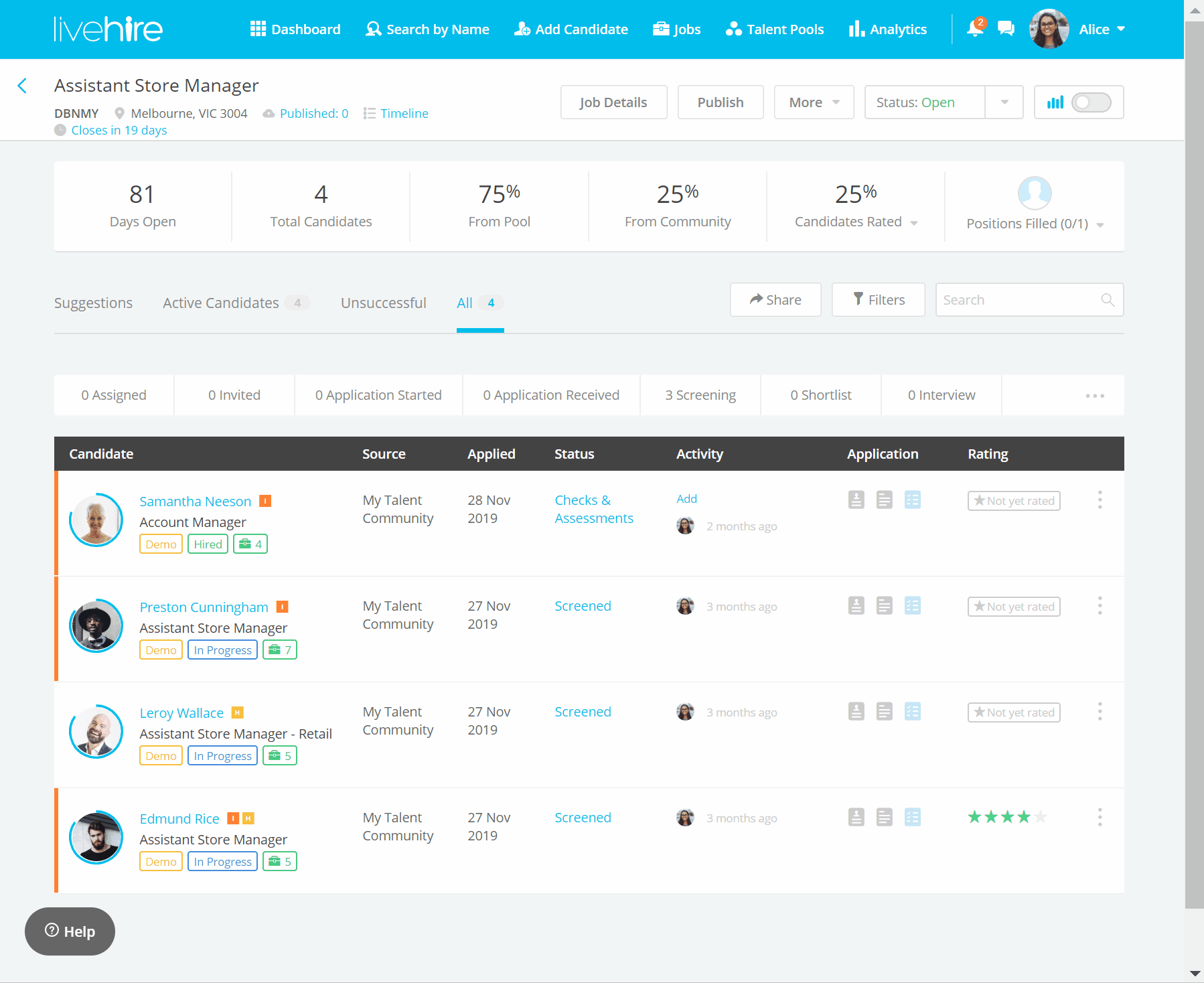 Set an Application Closing Date Employer Knowledge Base