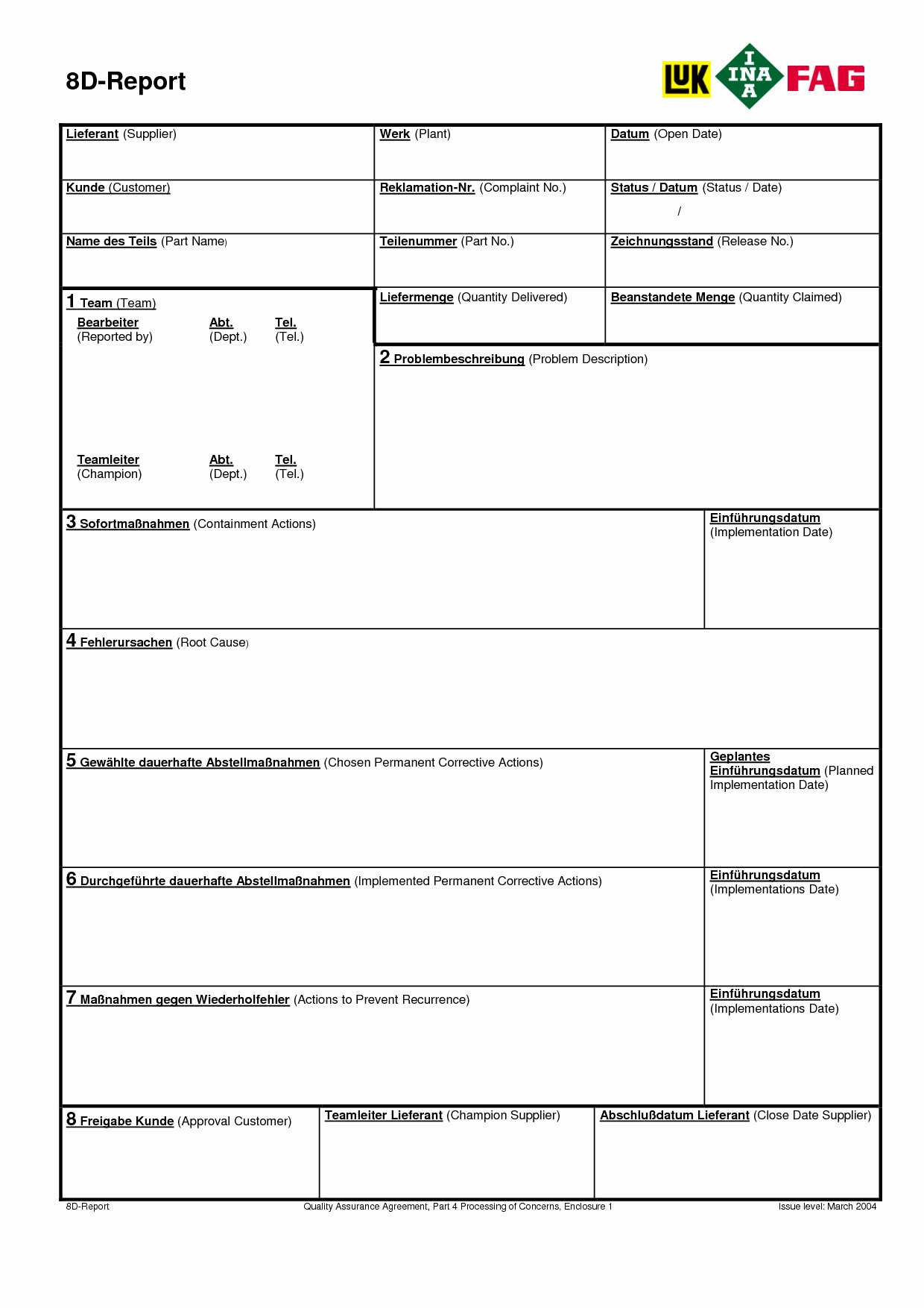 Report Examples Problem Solving Template Excel E2 80 93 pertaining to