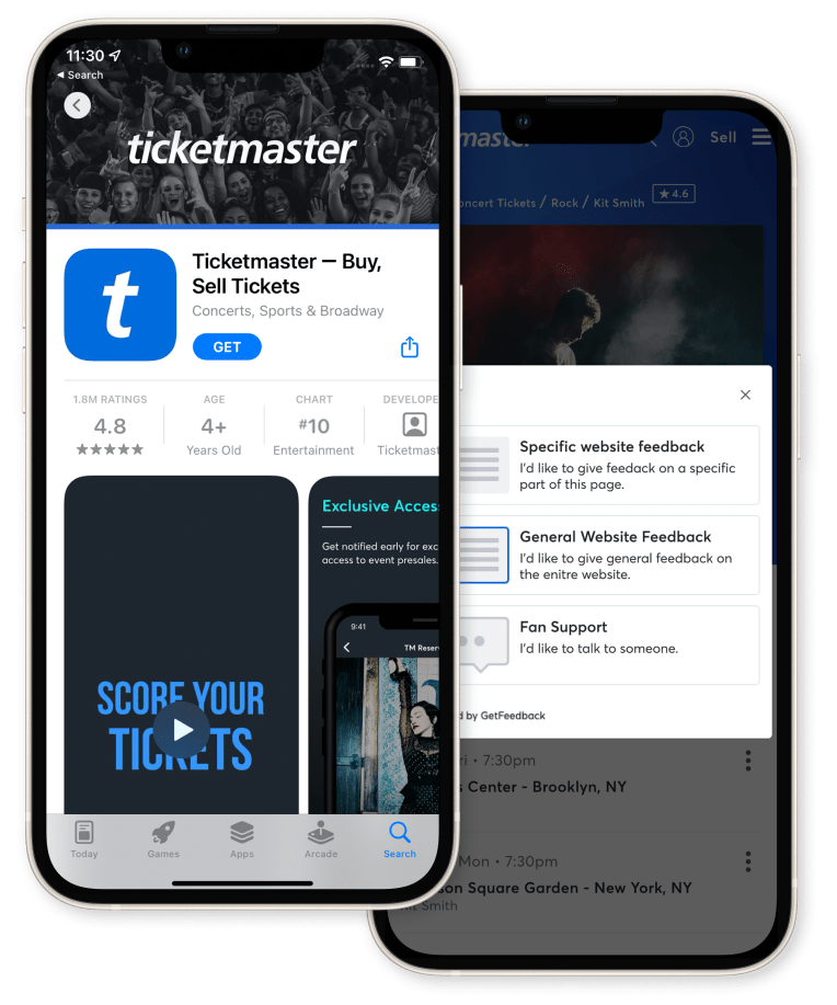 Sell tickets online Ticketmaster