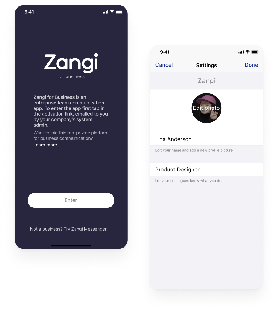 Zangi for Business app and desktop Download