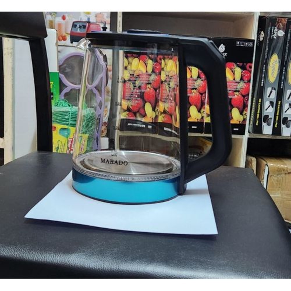 2.2 Litre Marado Illuminating Automatic Glass Kettle Buy and Sell