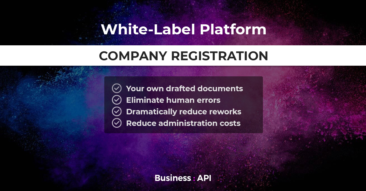 WhiteLabel Company Registration Platform Companies, Trusts, SMSFs, Business Names