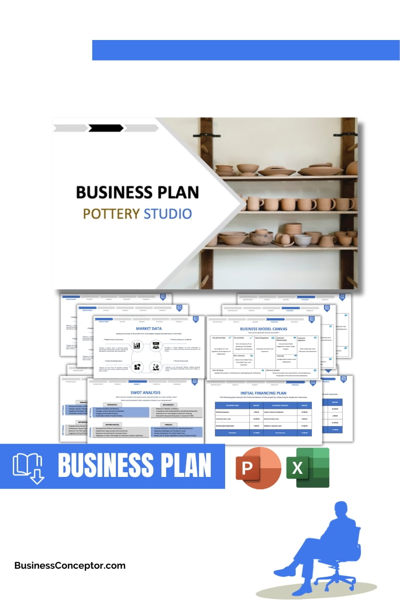 Pottery Studio Business Plan PDF PPT EXCEL Download