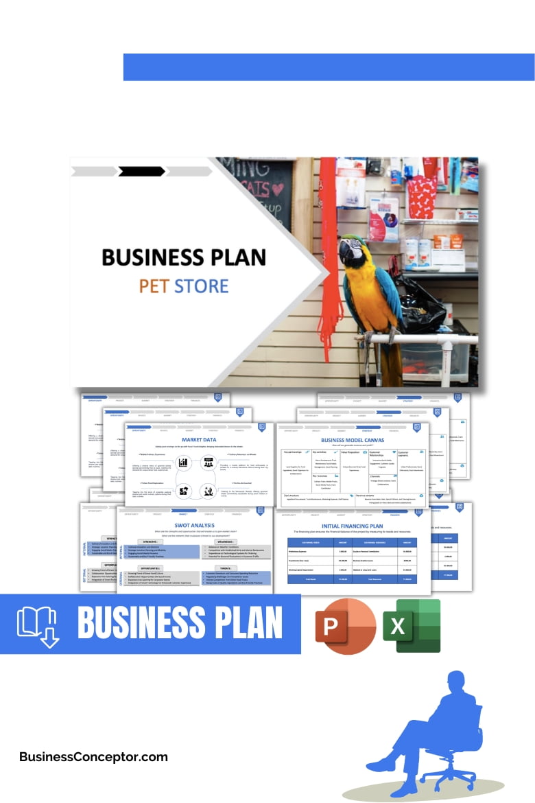 Pet Store Business Plan PDF PPT EXCEL Download