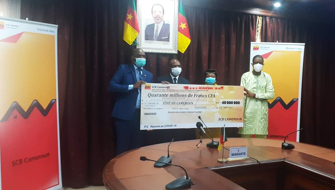 SCB Cameroun répond à l’appel de solidarité du gouvernement Camerounais