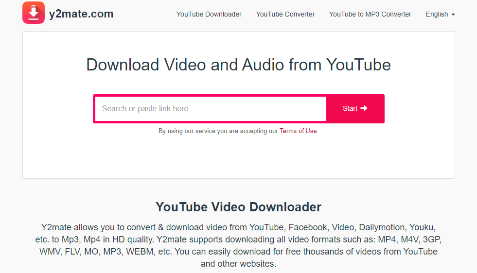 Y2mate Perfect YouTube Video Downloader And Converter