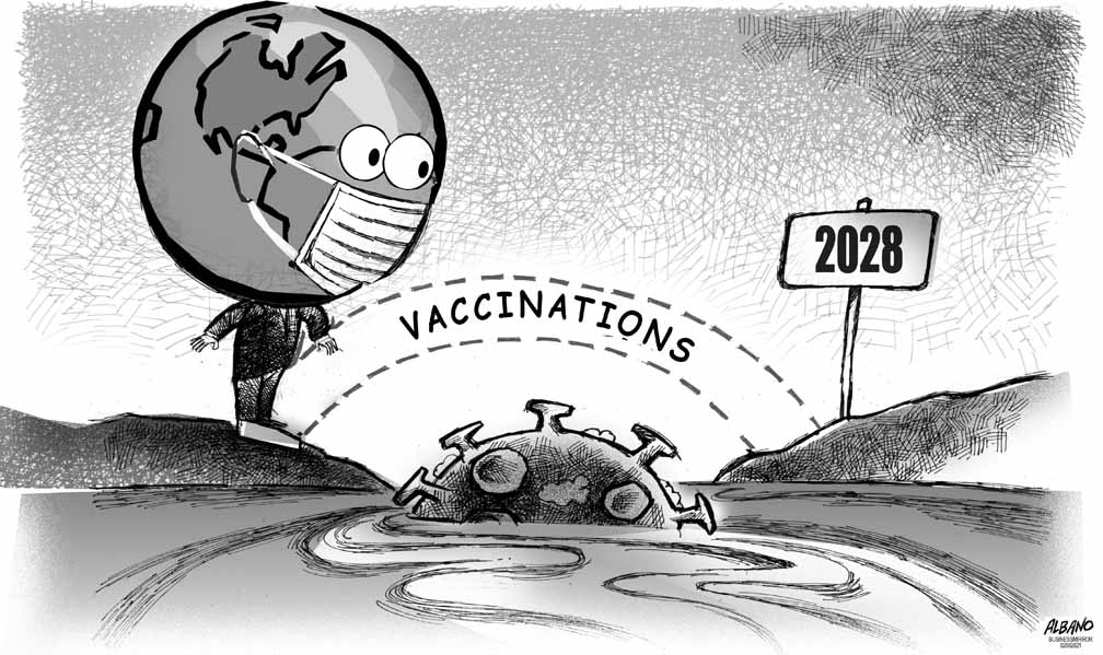 Editorial Cartoon February 08, 2021 Jimbo Albano