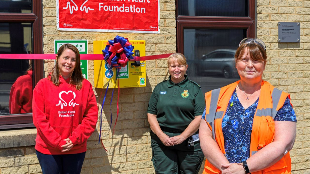 Siddall & Hilton team raises £4,500 for British Heart Foundation and