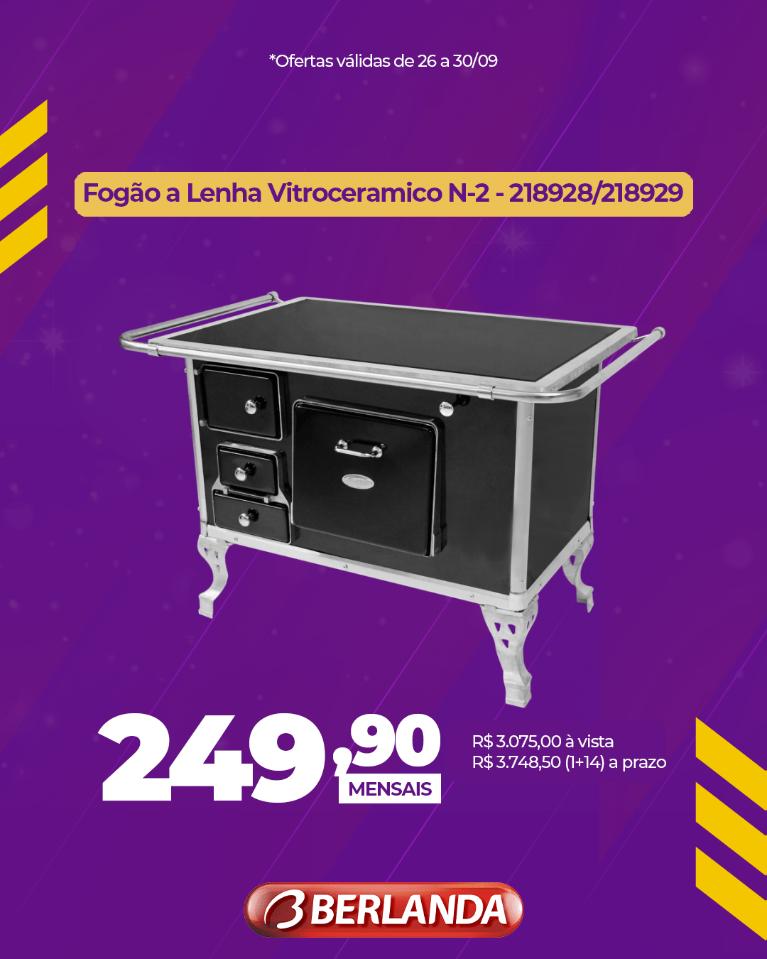 Berlanda Centro Timbó Grande (SC) Loja de Eletrodomésticos