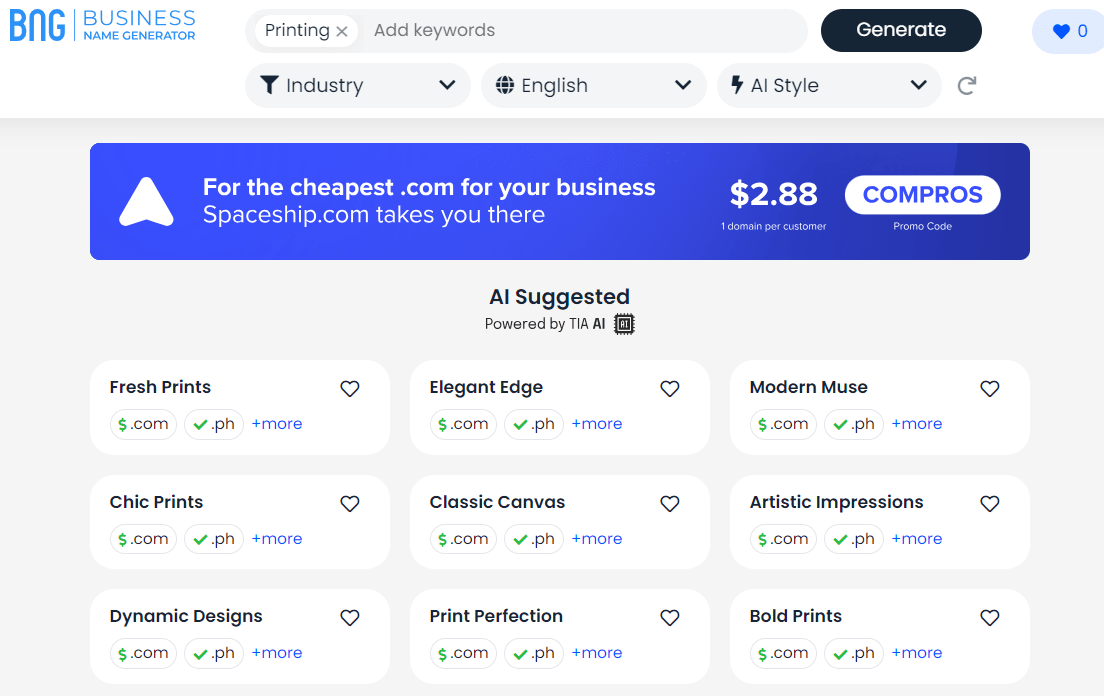 Printing Company Name Generator + Ideas (2024)