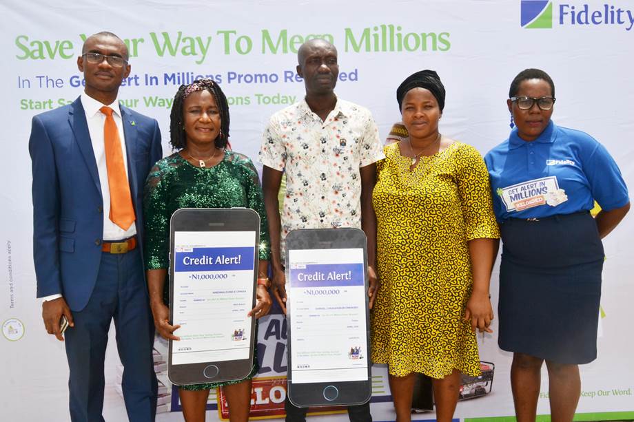 Two Fidelity Bank Lagos Customers Win N2m In Gaim Reloaded Promo