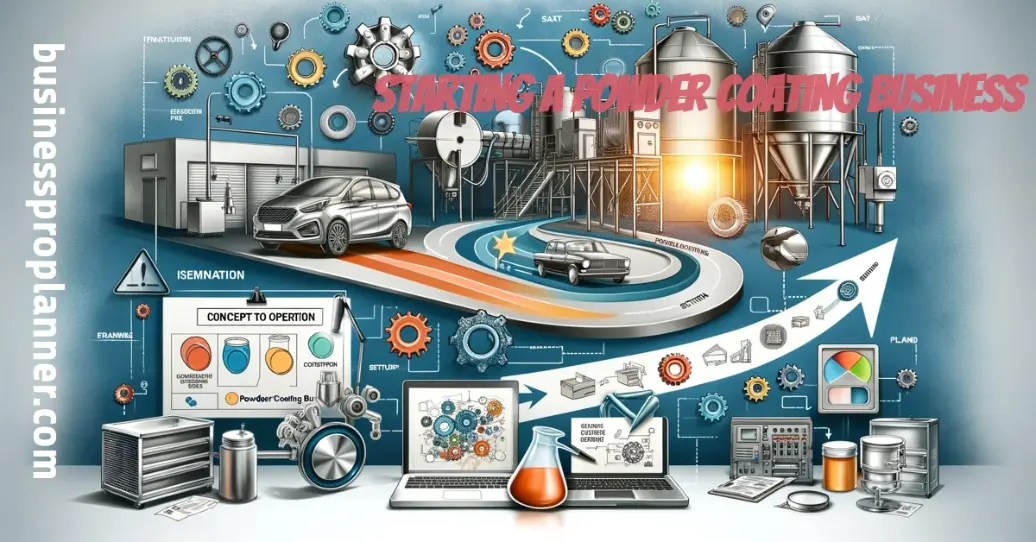 How to Start a Powder Coating Business Concept to Operation