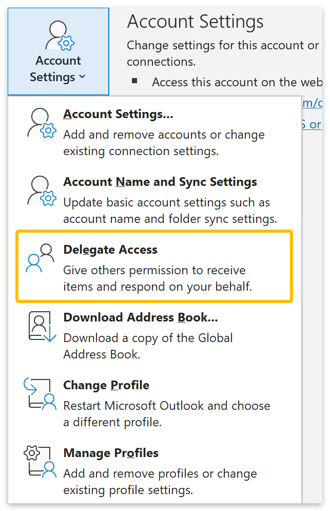 How to stop a delegate from receiving meeting invitations Outlook 365