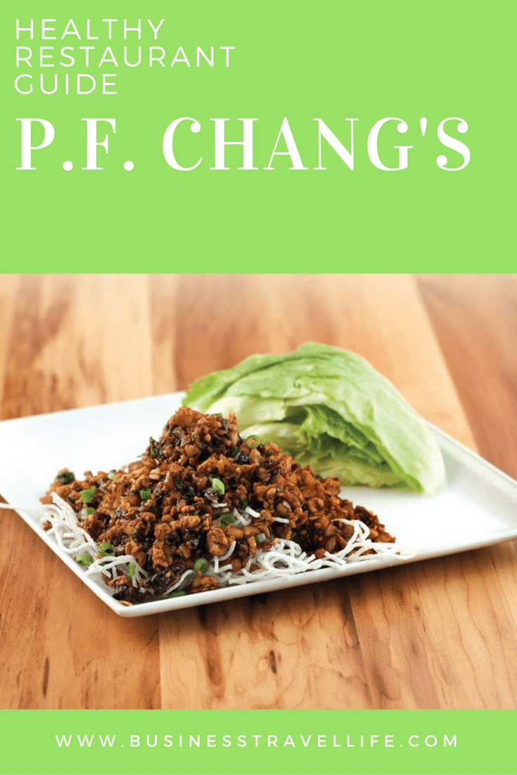 Healthy Options P.F. Chang's