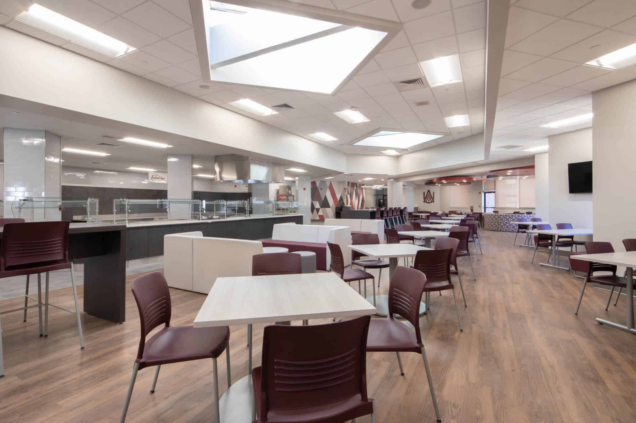 Alabama A&M University Foster Dining Center Business Interiors