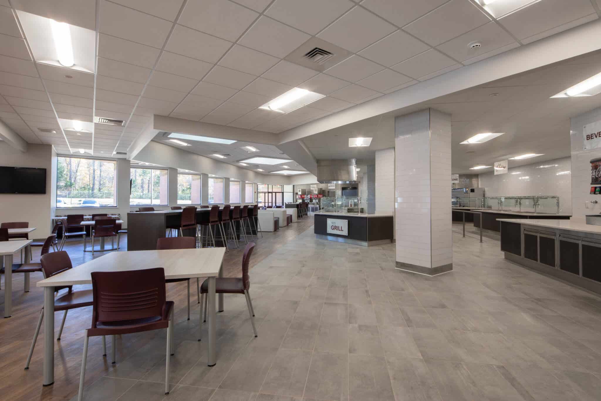 Alabama A&M University Foster Dining Center Business Interiors