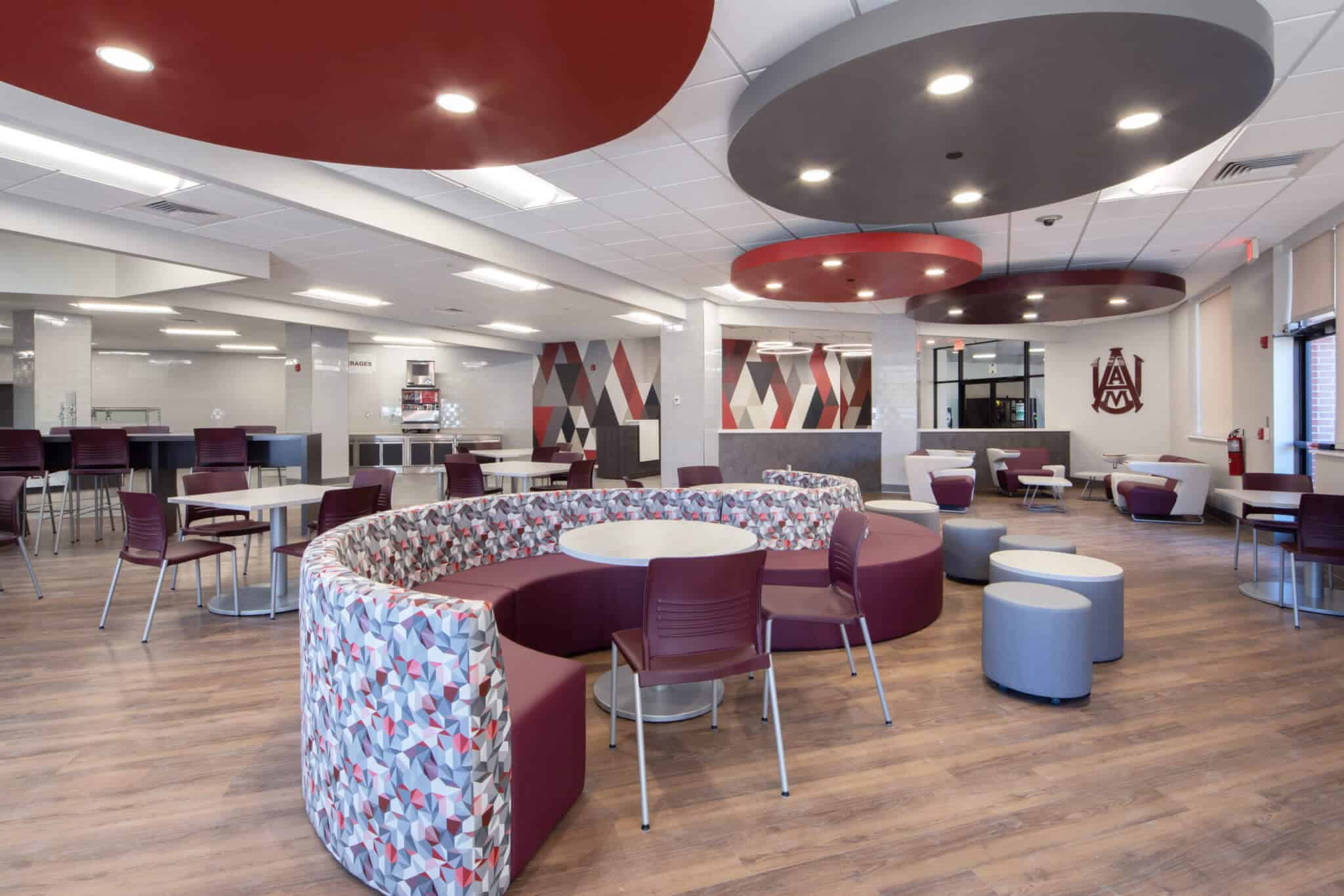 Alabama A&M University Foster Dining Center Business Interiors