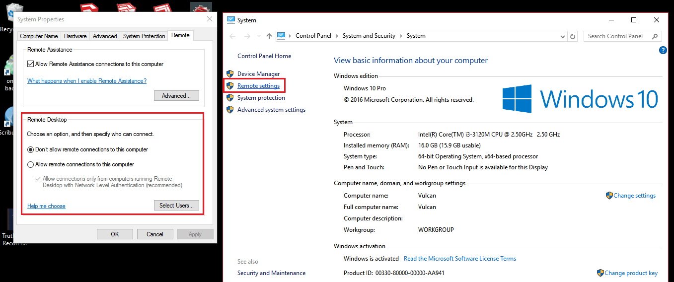 Remote Access for Windows 7, 8, 10 Busix Documentation