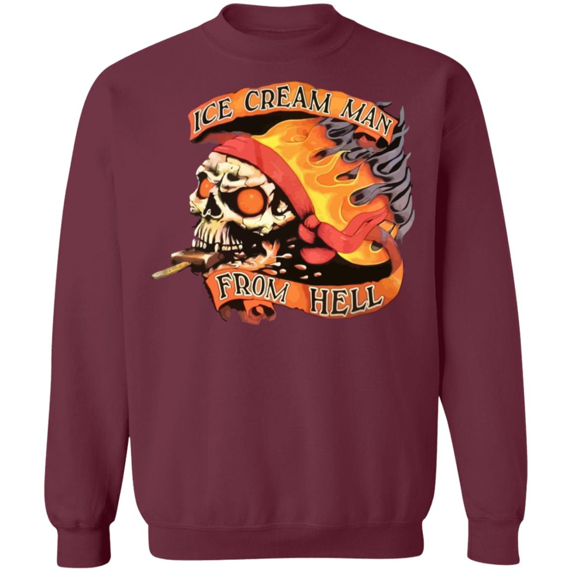 ice cream man from hell shirt black hoodie t shirt Busstee