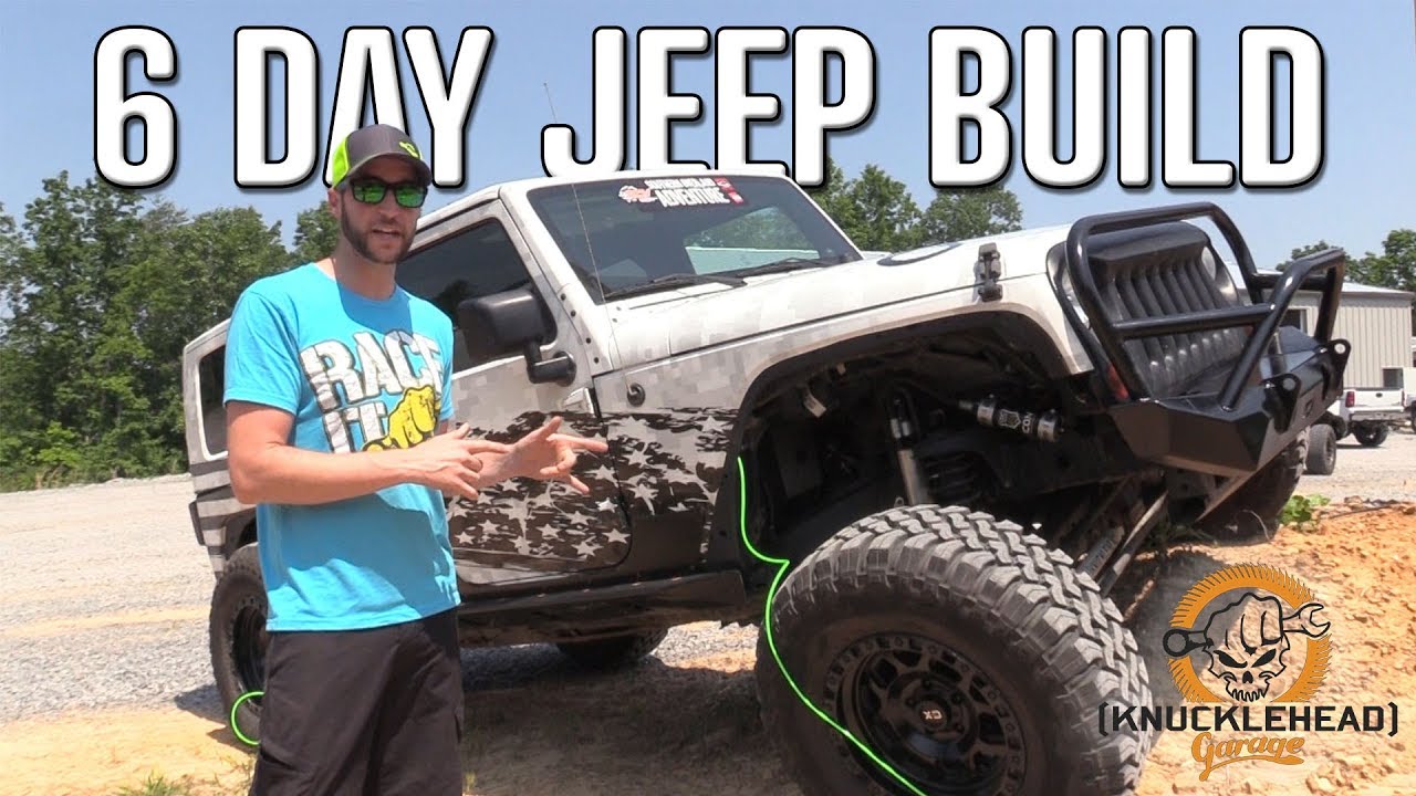 6 Day Busted Knuckle Jeep Build Knucklehead Garage