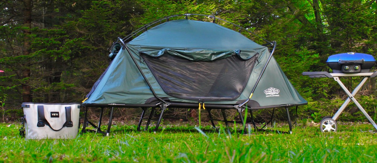 KampRite Tent Cot Gear Review Busted Wallet