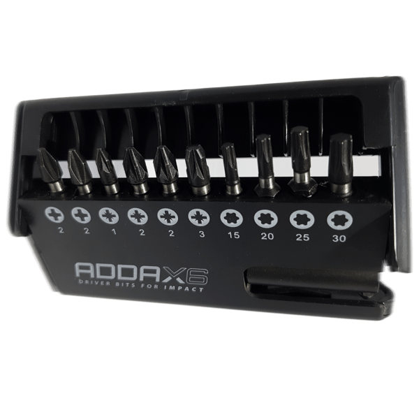 Addax 11 Piece Bit Set Busy Bee Builders Merchants