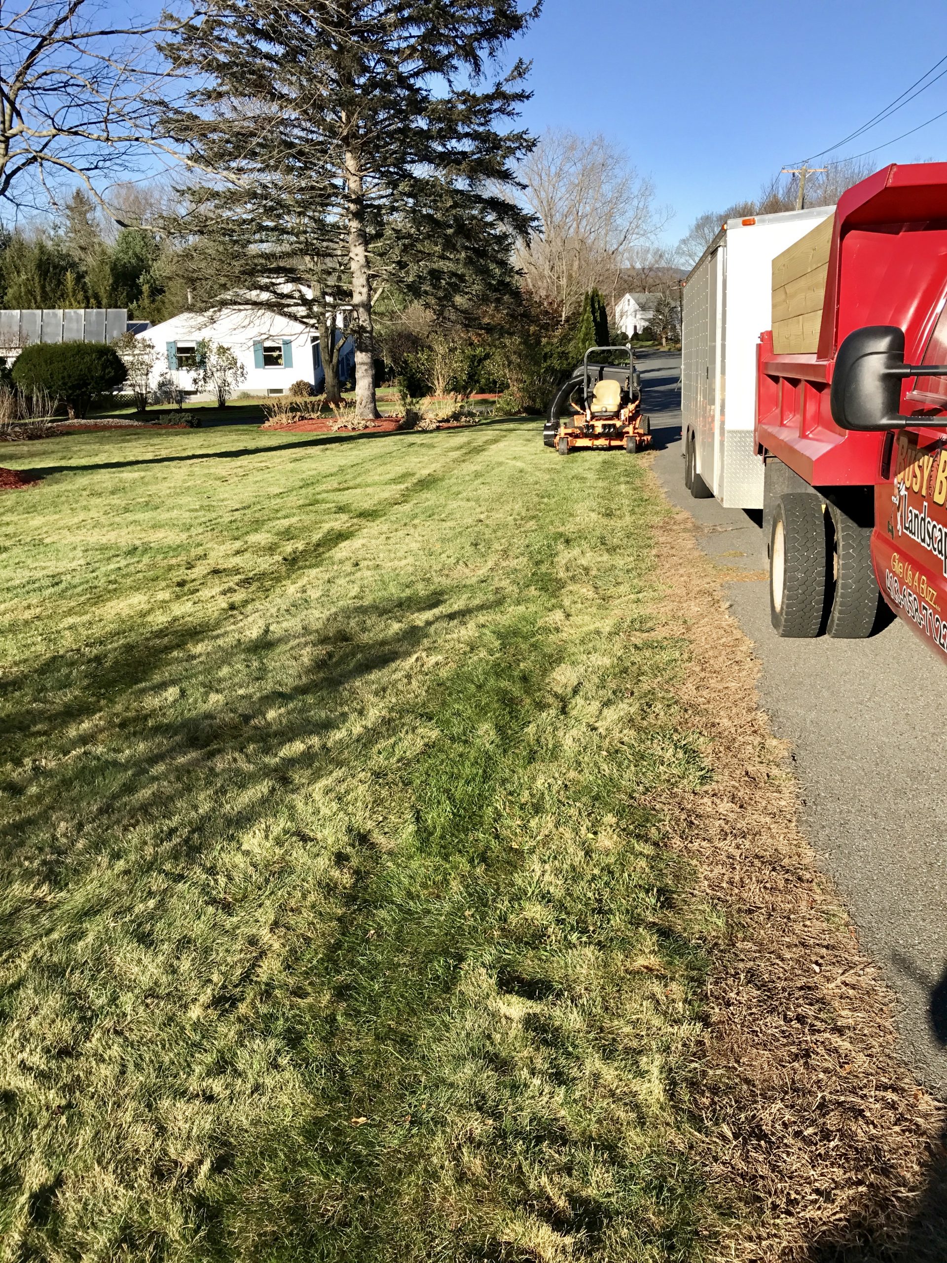 Spring & Fall Cleanup Busy Bee Landscaping Amherst MA, 01002