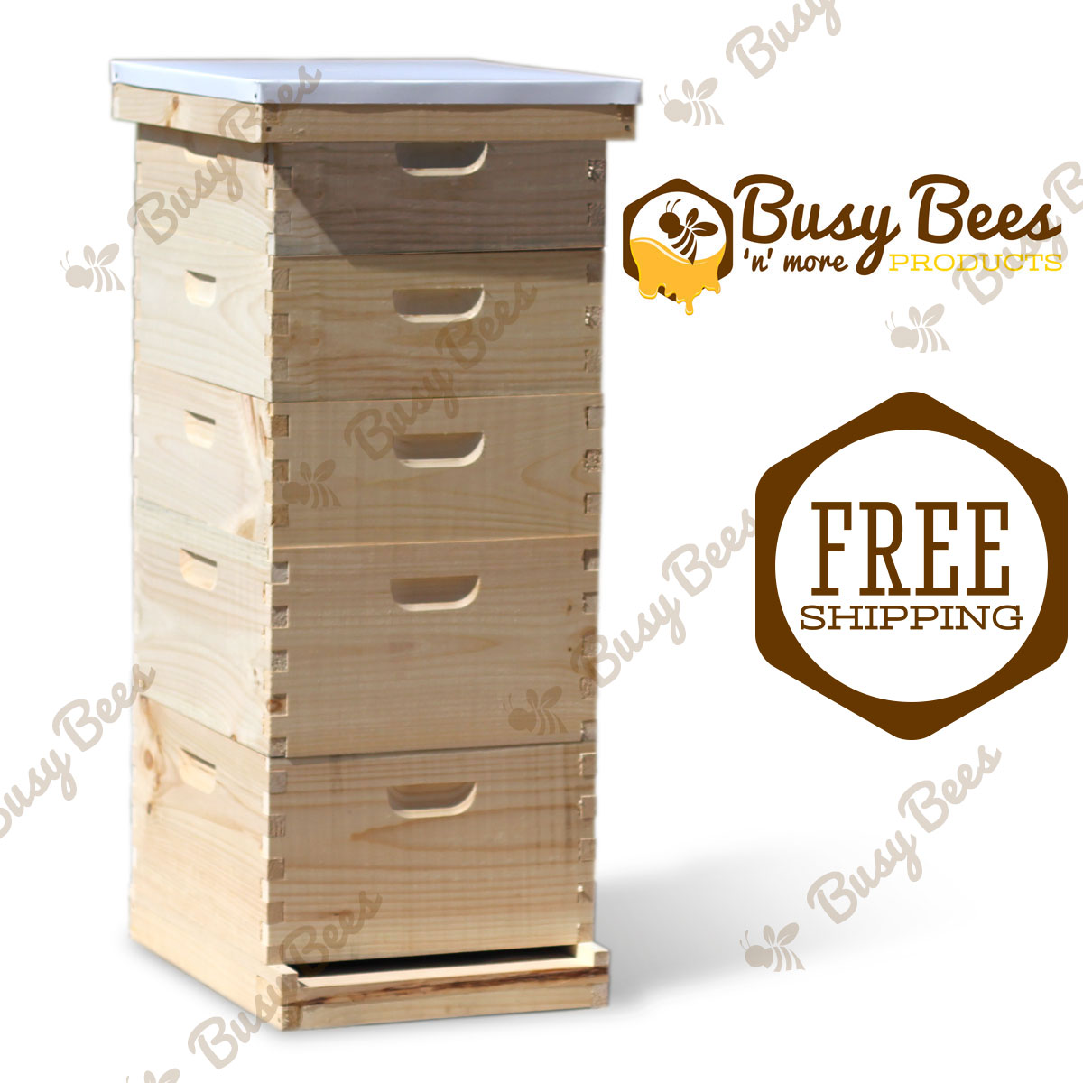 Commercial Bee Hives for Sale 10 Frame Langstroth for Apiary