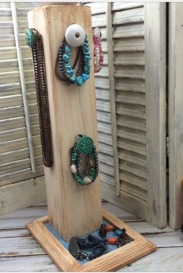 101 Handmade Days DIY Upcycled Jewelry Organizer Busy Being Jennifer