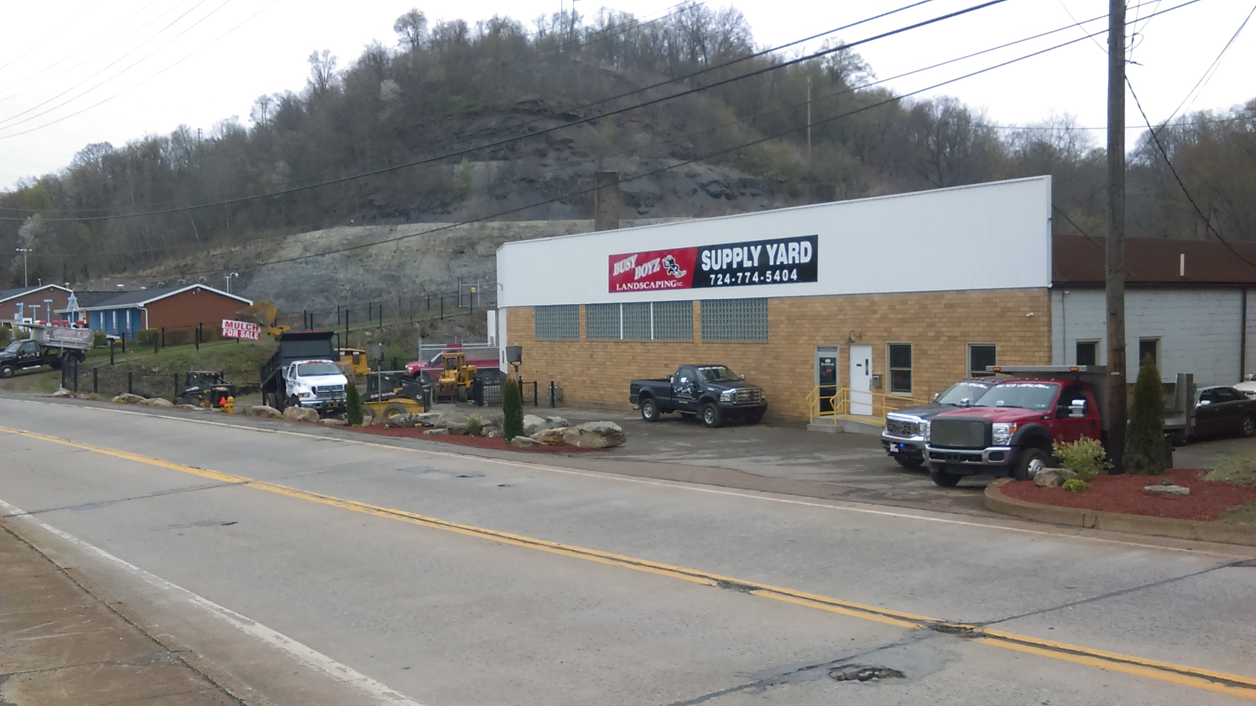 Landscape Supply Yard Busy Boyz Landscaping