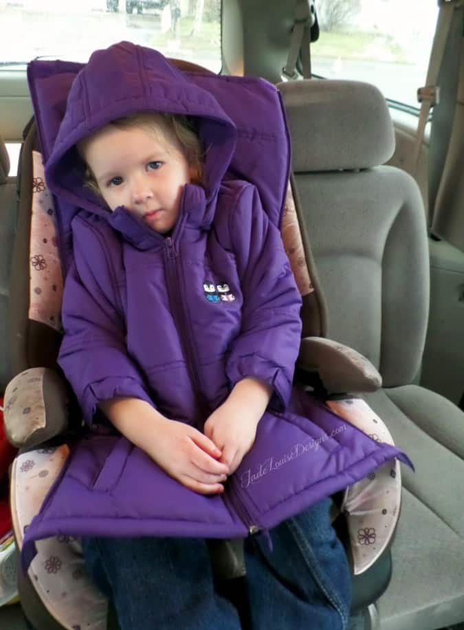 Car Seat Safety with Winter Coats; How to Keep Kids warm while