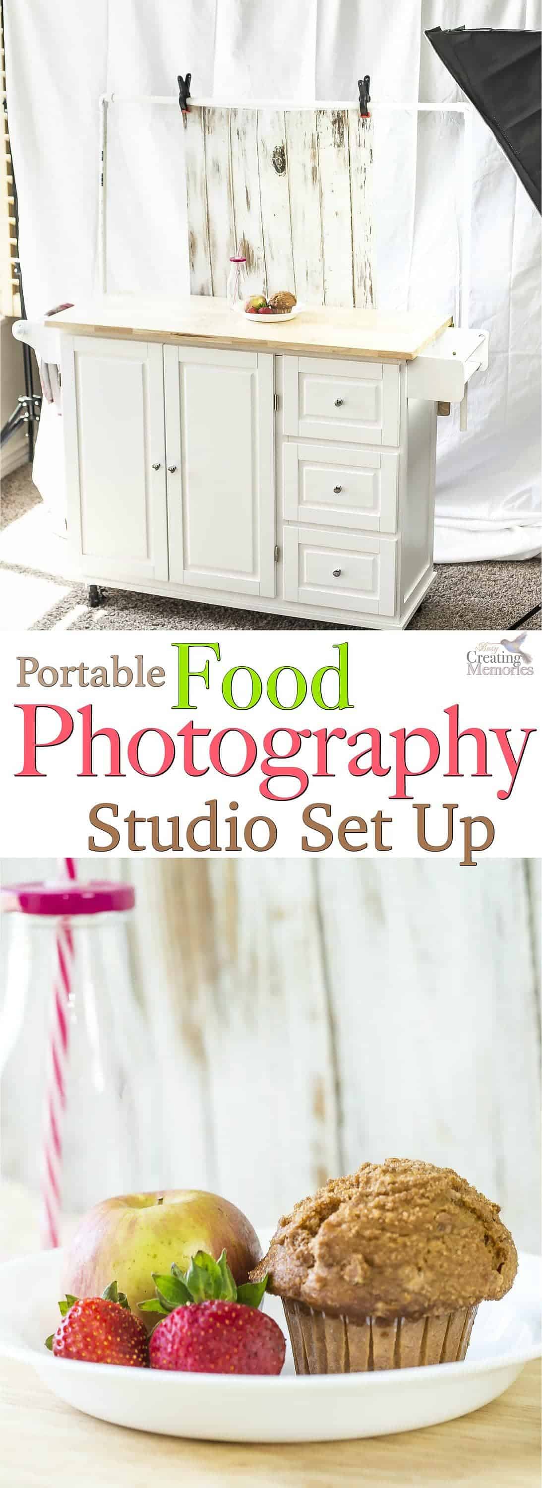 Portable Food Photography Studio Setup & Tutorial